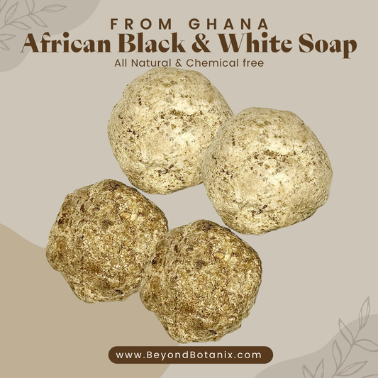 African Black Soap & White Soap (Ghana)